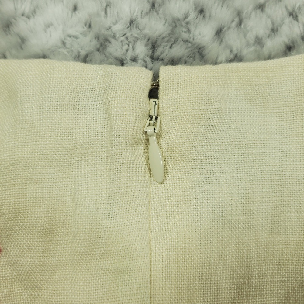 Johnny Was Cassady Tank Top Womens M Embroidered Beaded Linen Palomas Island New - Picture 15 of 16